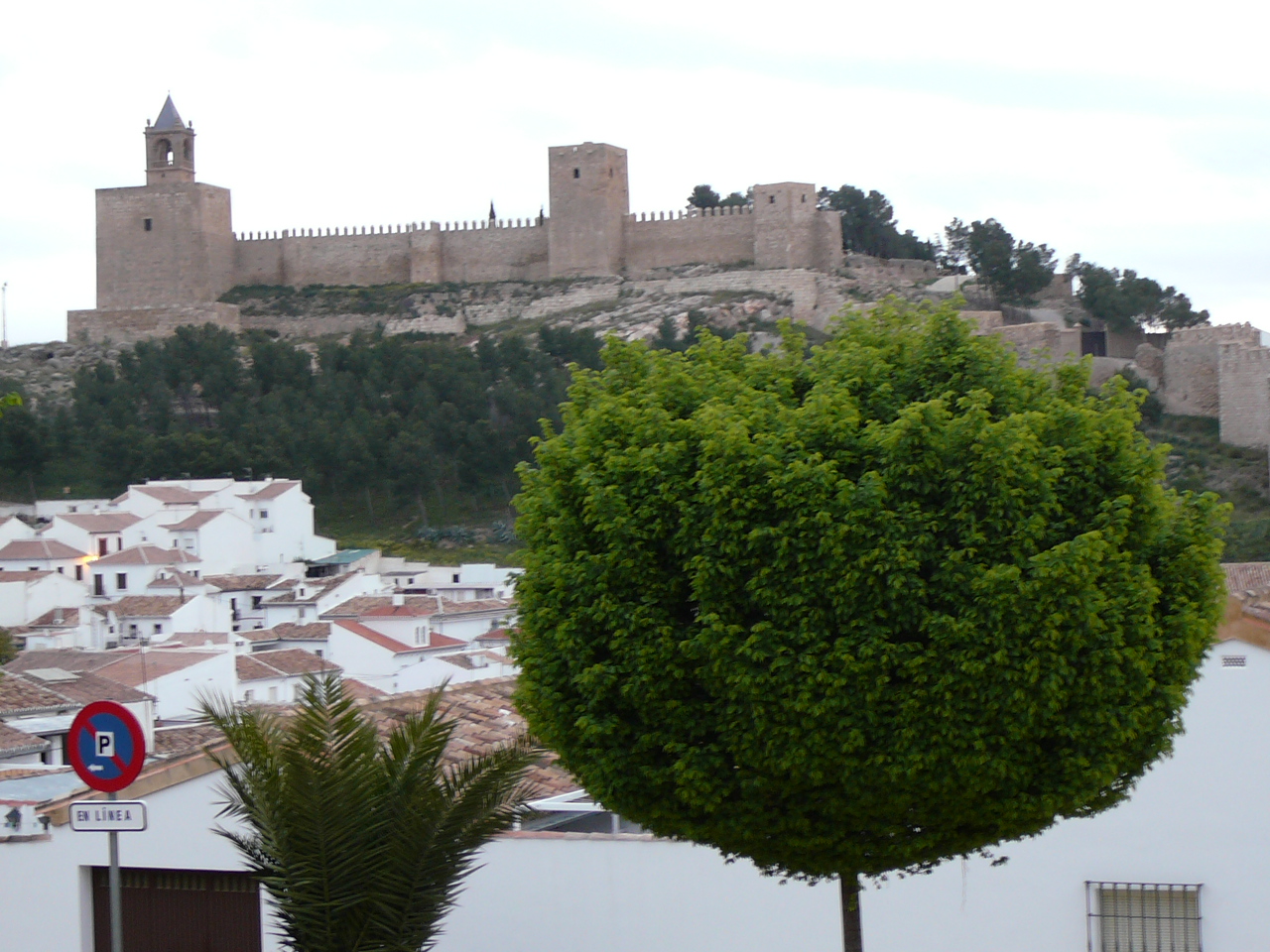 Antequera - Villanueva del Rosario (province de Málaga) Le château d'Antequera 