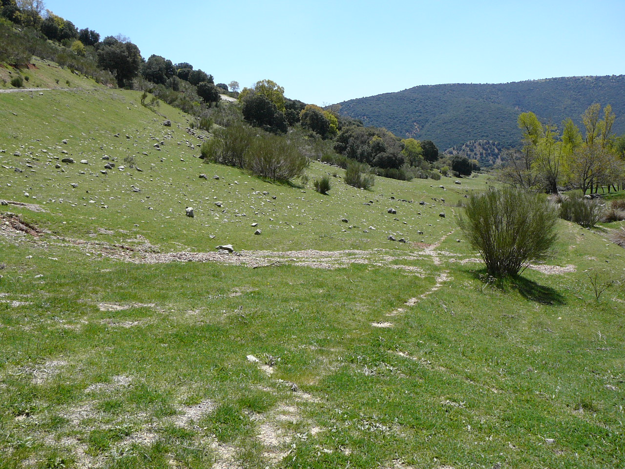 Alcalá la Real - Frailes (province de jaén) Montée vers le cortijon San Isidro 