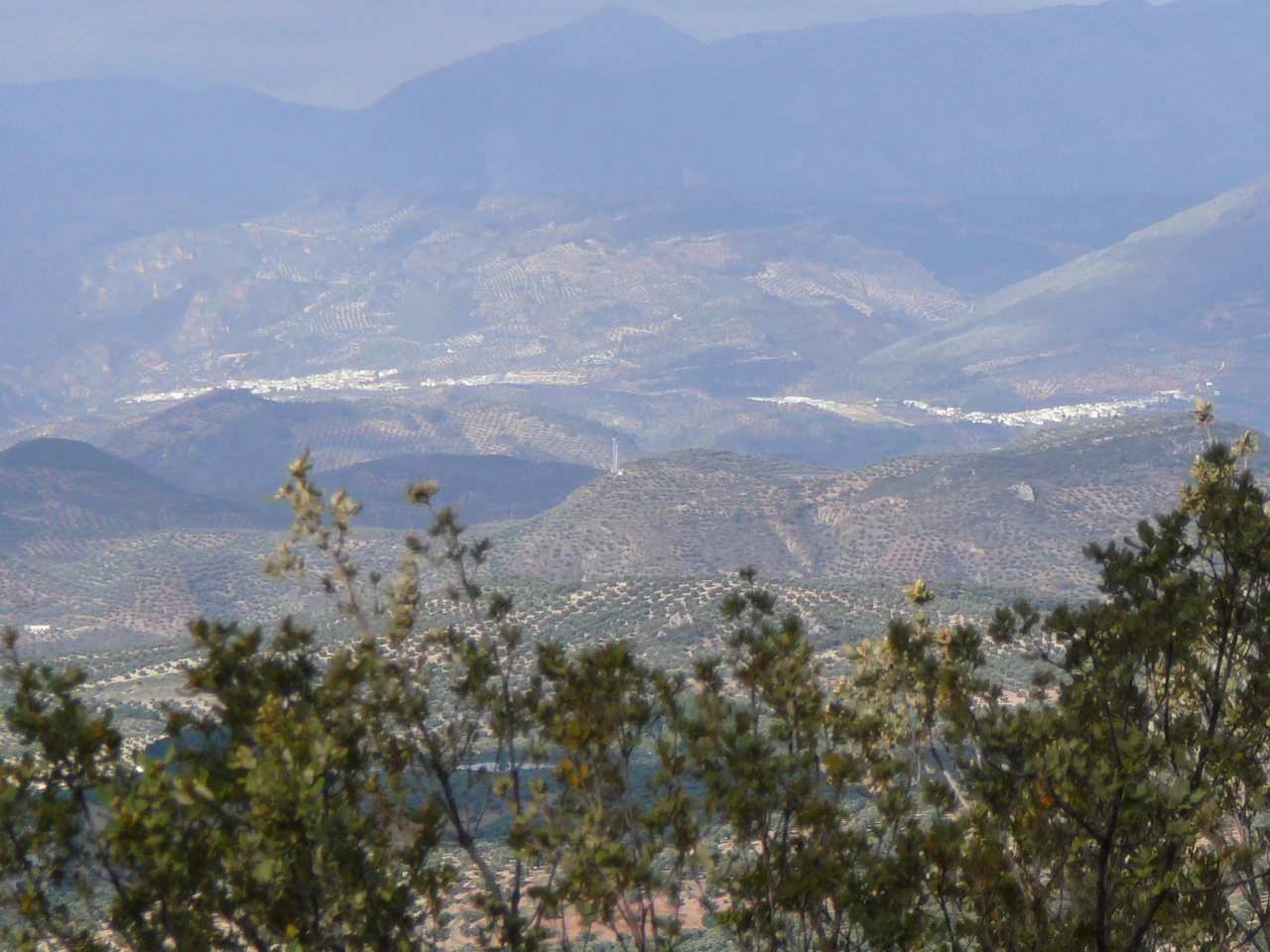 Cambil - Torres (province de jaén) Torres à l'horizon 
