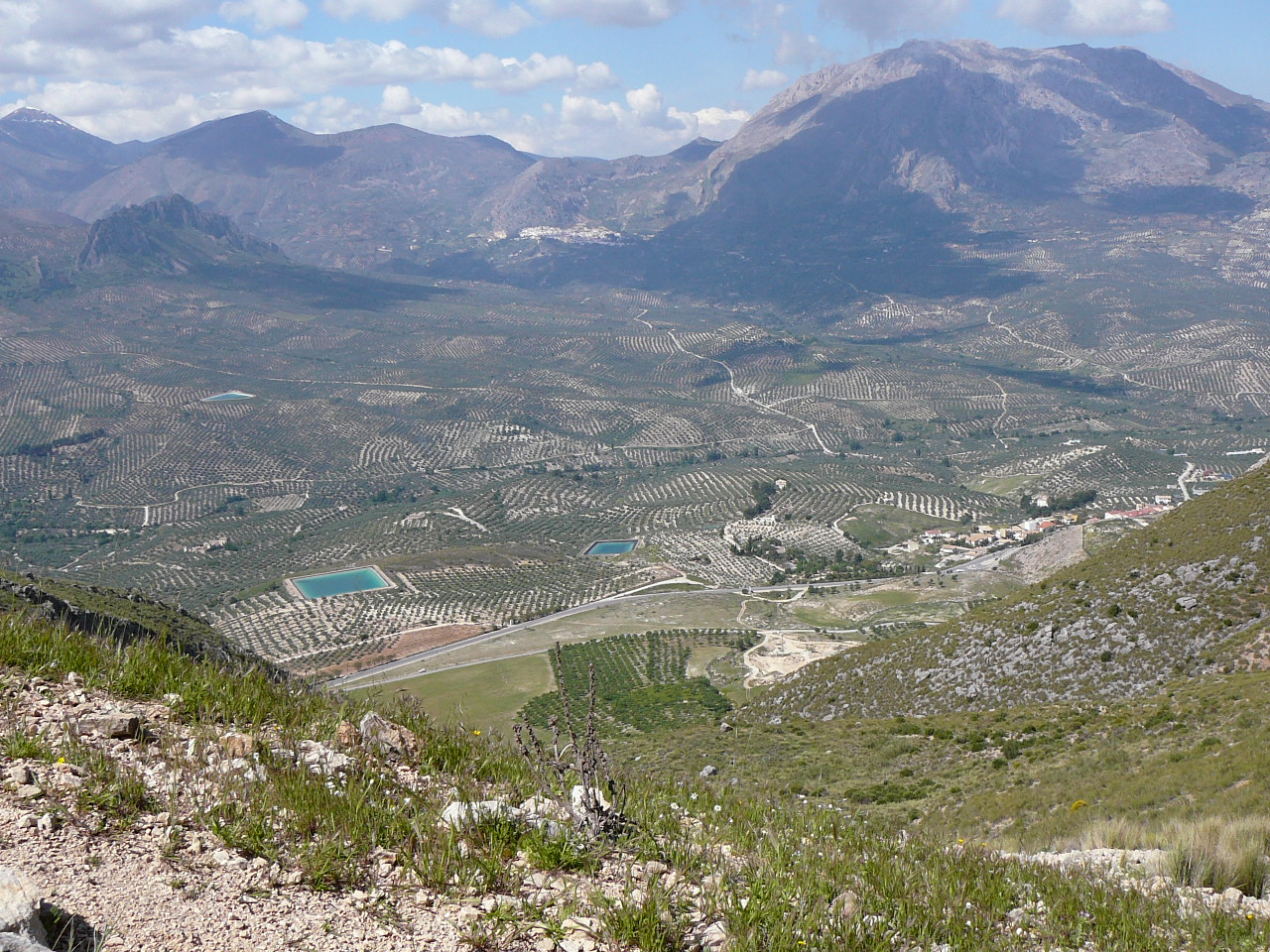Torres - Jódar (province de jaén) Bedmar et Albanchez de Mágina Une partie du parcours du jour