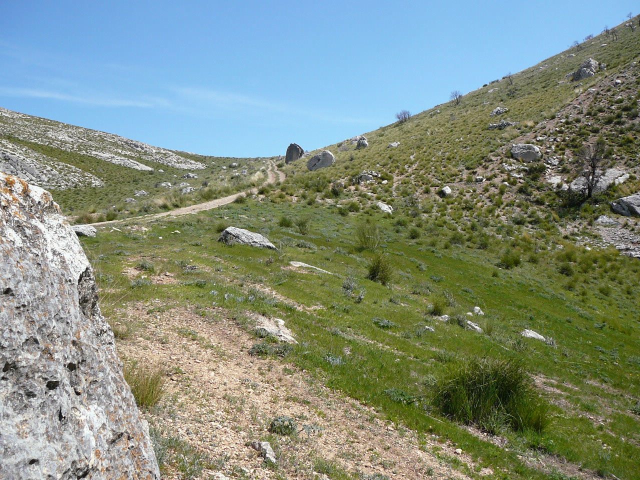 Torres - Jódar (province de jaén) Le col est en vu 